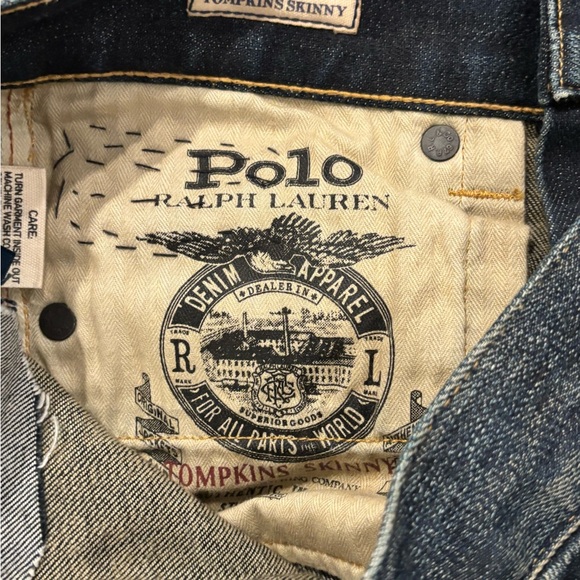 Polo Ralph Lauren Tompkins Blue Jeans. Size 25 - Picture 10 of 11